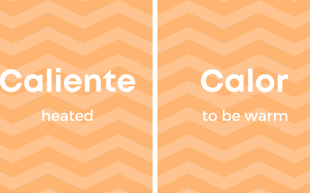Commonly Confused Words in Spanish Week 5