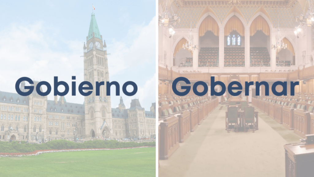 Gobierno y Gobernar
