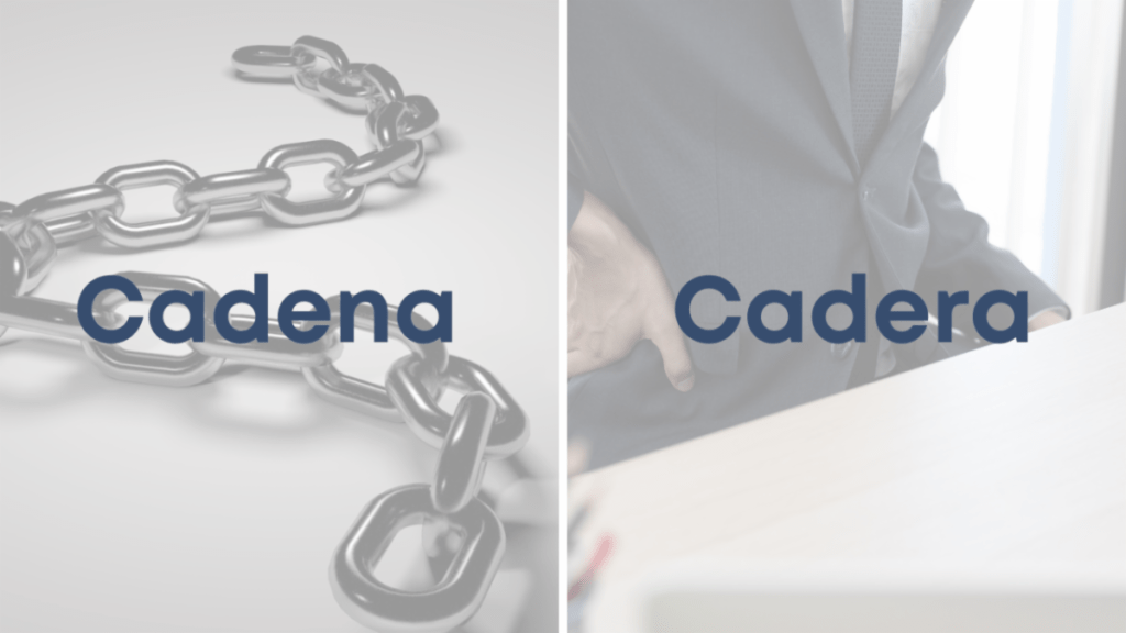 cadena y cadera