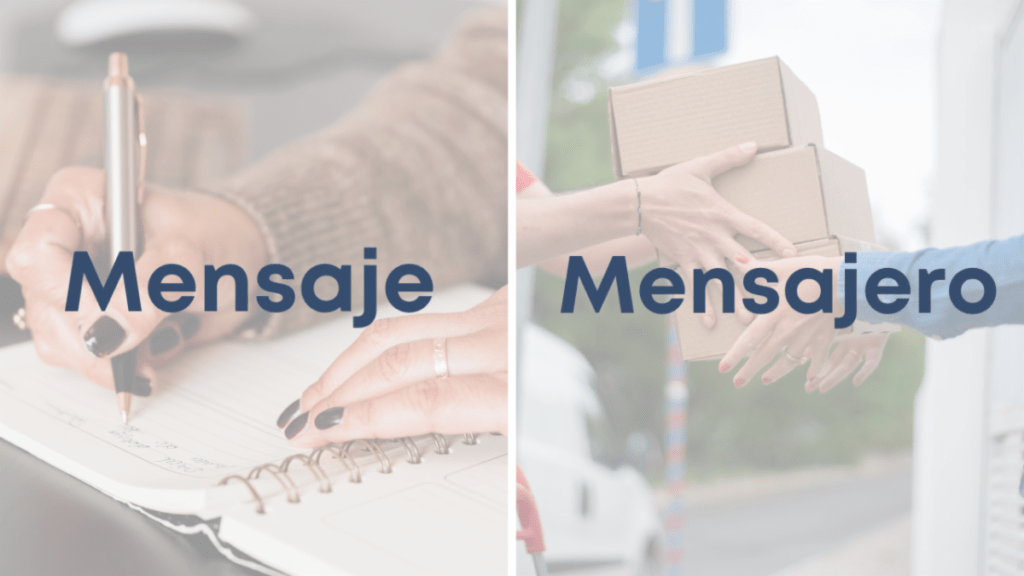 mensage y mensajero