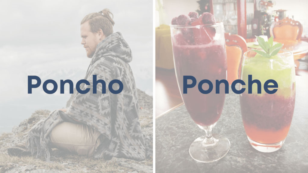 Poncho y Ponche