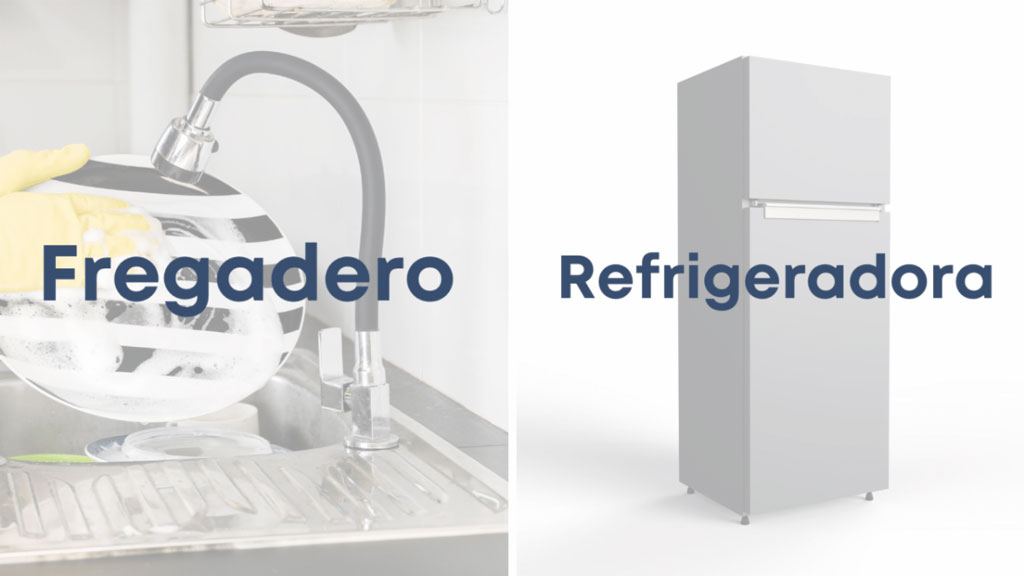 Fregadero Y Refrigeradora