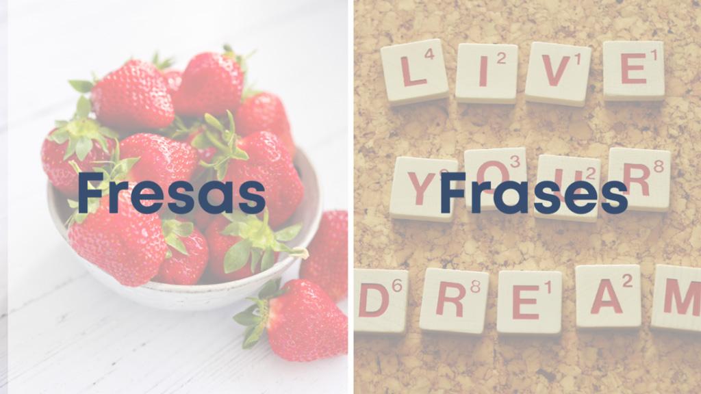 Fresas y Frases