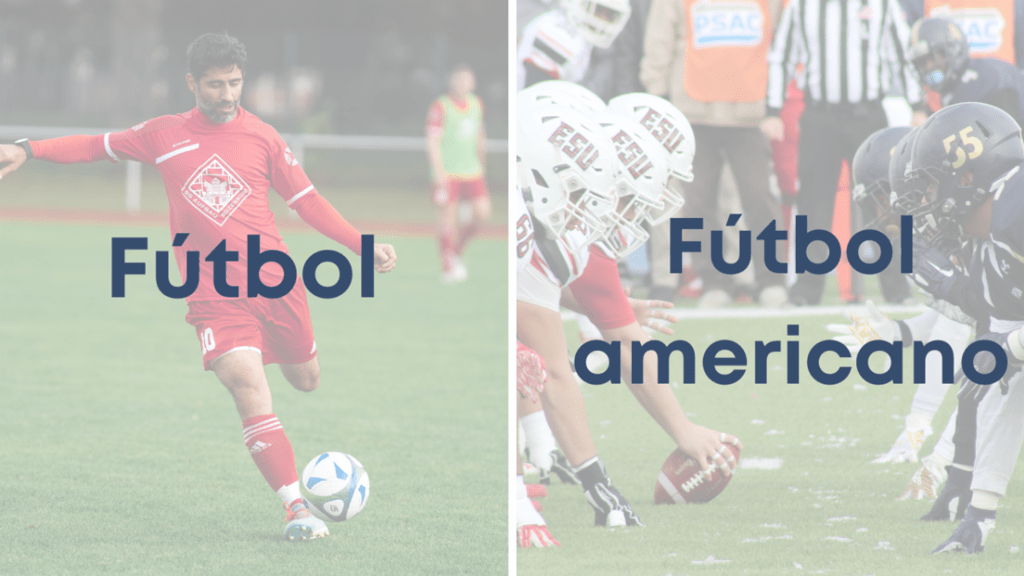 Fútbol Y Fútbol Americano
