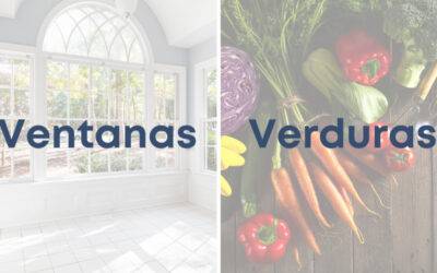 Weekly Word Challenge – Ventanas Y Verduras