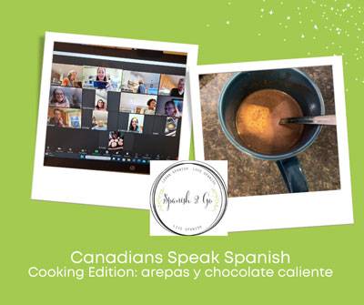 chocolate Canadians speak spanish classes