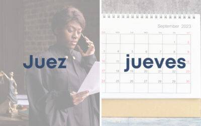 Weekly Word Challenge – Juez Y Jueves