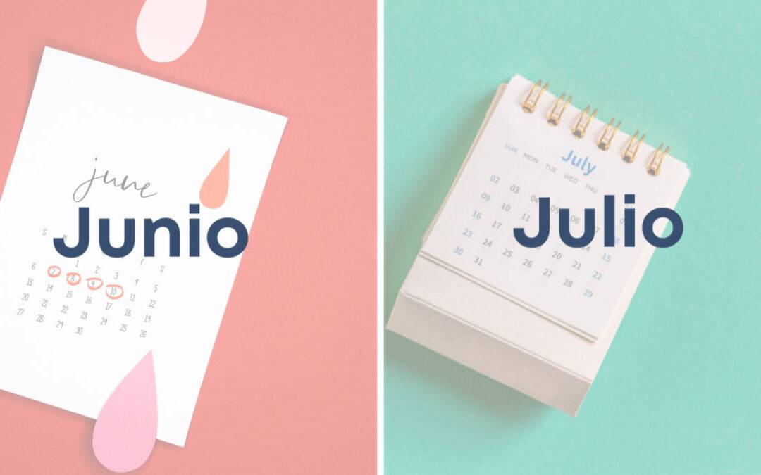 Weekly Word Challenge – Junio Y Julio