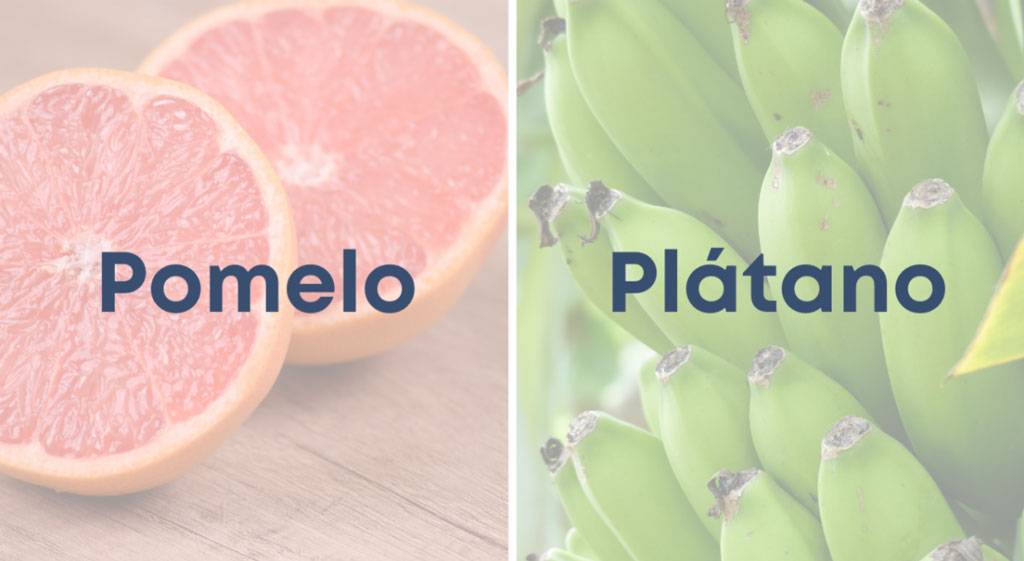 Platano-y-Pomelo Plátano y Pomelo