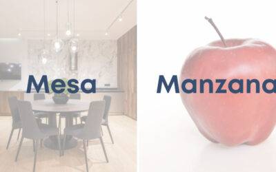 Weekly Word Challenge – Mesa y manzana