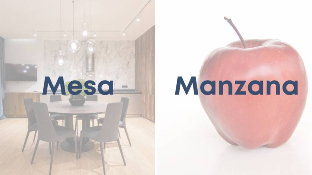 Mesa-y-manzana Mesa y manzana
