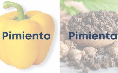 Weekly Word Challenge – Pimiento y pimienta