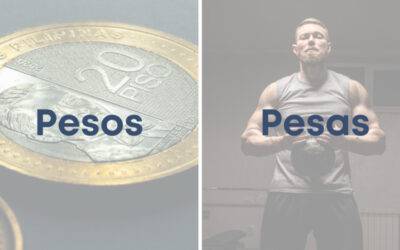 Weekly Word Challenge – Pesos y pesas
