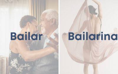 Weekly Word Challenge -Bailar y Bailarina