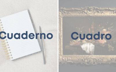 Weekly Word Challenge – Cuaderno y Cuadro
