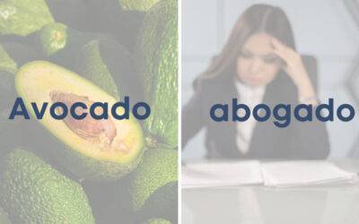 Weekly Word Challenge – Avocado y Abogado